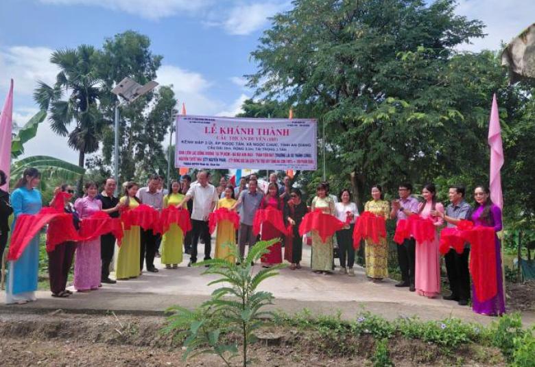 Lễ khánh thành cầu 3 Ủi (cầu Thuận Duyên 185)