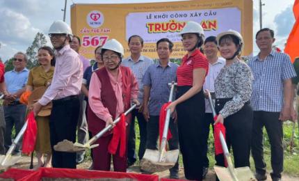 Lễ khởi công xây dựng Cầu Trường An (Cầu Tuệ Tâm 567)